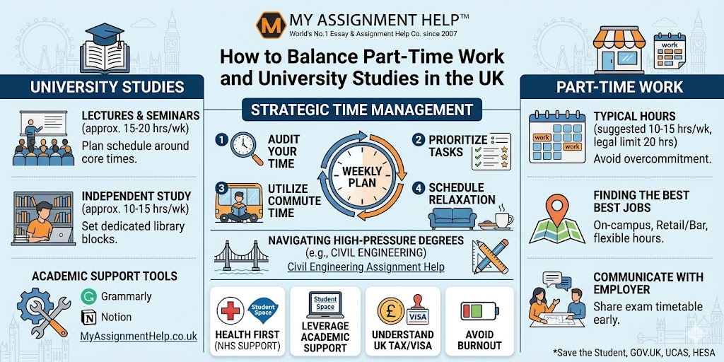 How to Balance Part-Time Work and University Studies in the UK